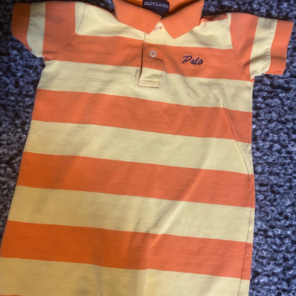 2 Infant boys Ralph Lauren one piece short set